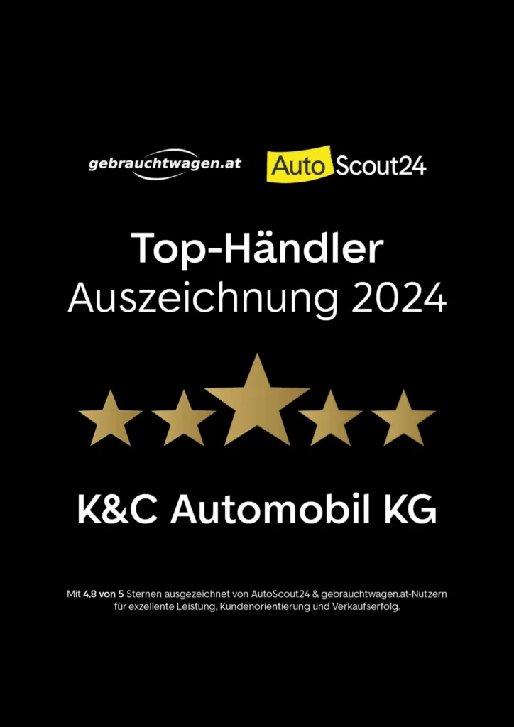 AutoScout24 Händlerauszeichnung 2024